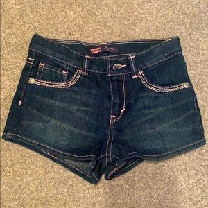 Levi Strauss girls denim short